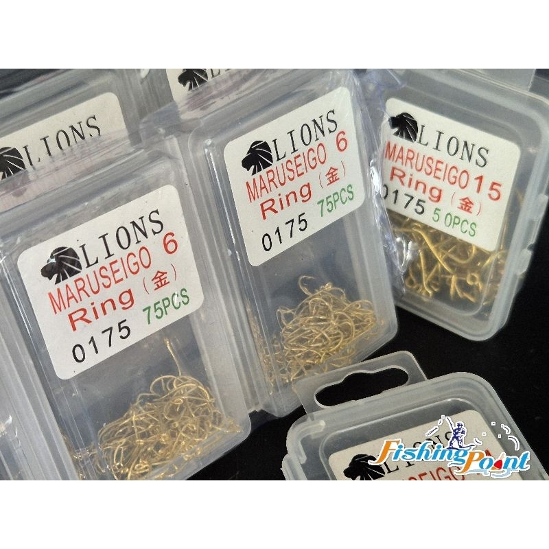เบ็ดทองมารูเซโกะ LIONS มีห่วง เบอร์5-15