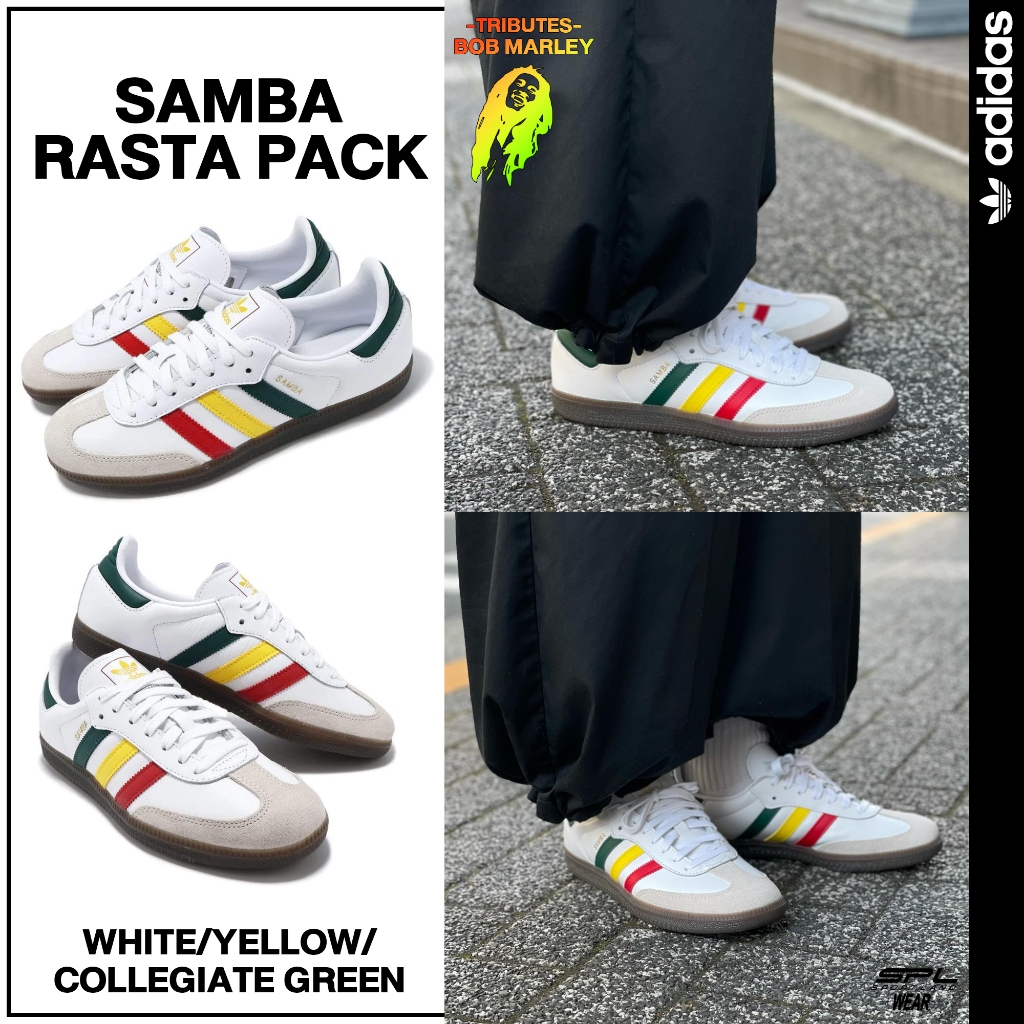 Adidas อาดิดาส รองเท้าผ้าใบ รองเท้าลำลอง ND M Samba OG IH3118 (3800)