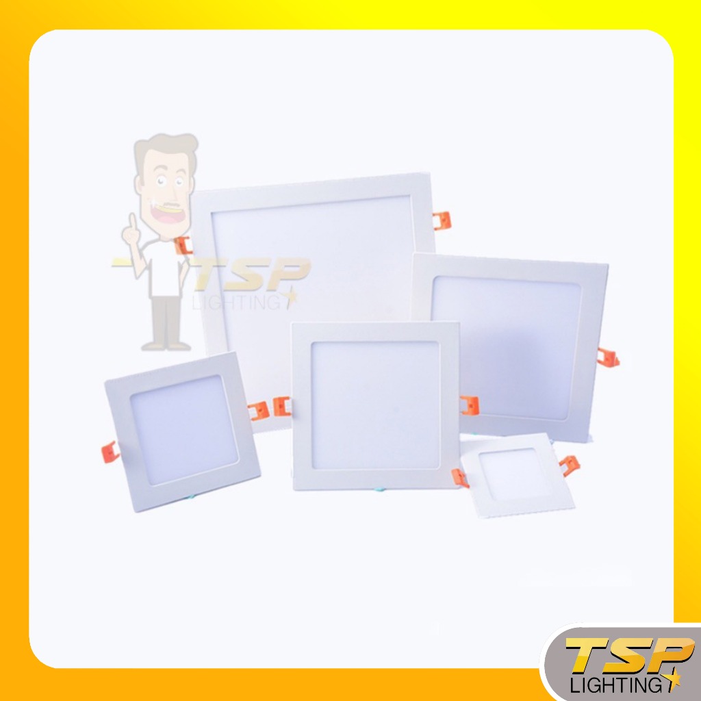 TSP Lighting Downlight Panel Led SQUARE ดาวน์ไลท์ พาแนล เหลี่ยม