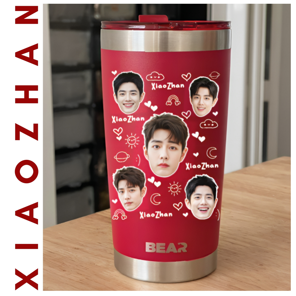 XP1. แก้วสกรีน UV ลายรูปถ่าย Xiao Zhan : XiaoZhan : เซียวจ้าน : นักแสดงจีน : ดาราจีน : ซีรี่ย์จีน