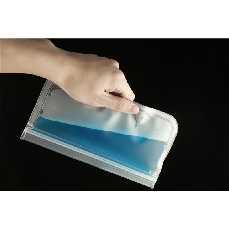 🥥🌰🥜ถุงซิลิโคนใส่อาหาร🥥🌰🥜 จัดแยกผักผลไม้แต่ละชนิด ประหยัดพื้นที่เก็บในตู้เย็น - รูปที่ 5