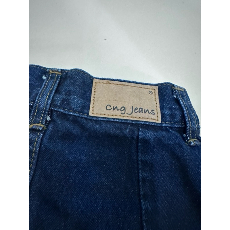 กระโปรงยีนส์ งานป้าย cng  jeans