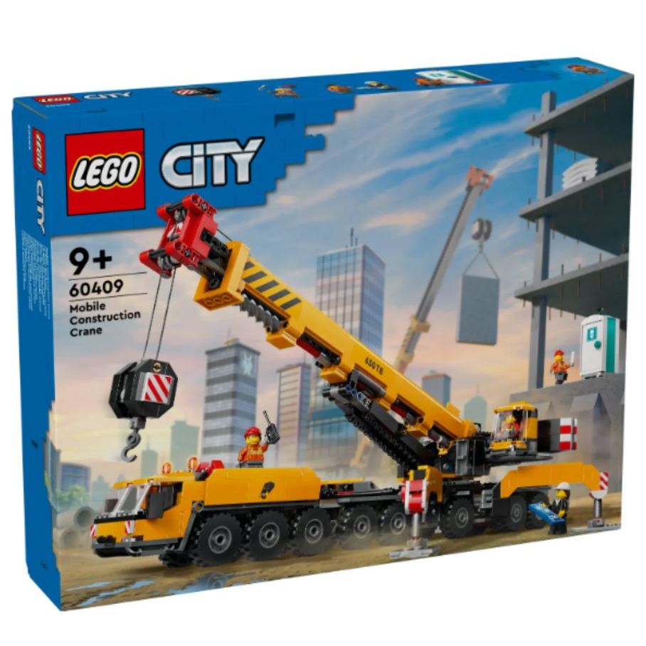 LEGO® City Yellow Mobile Construction Crane 60409