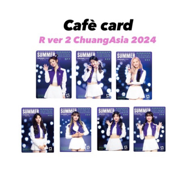R ver 2 การ์ด Chuangasia & Gen1es member