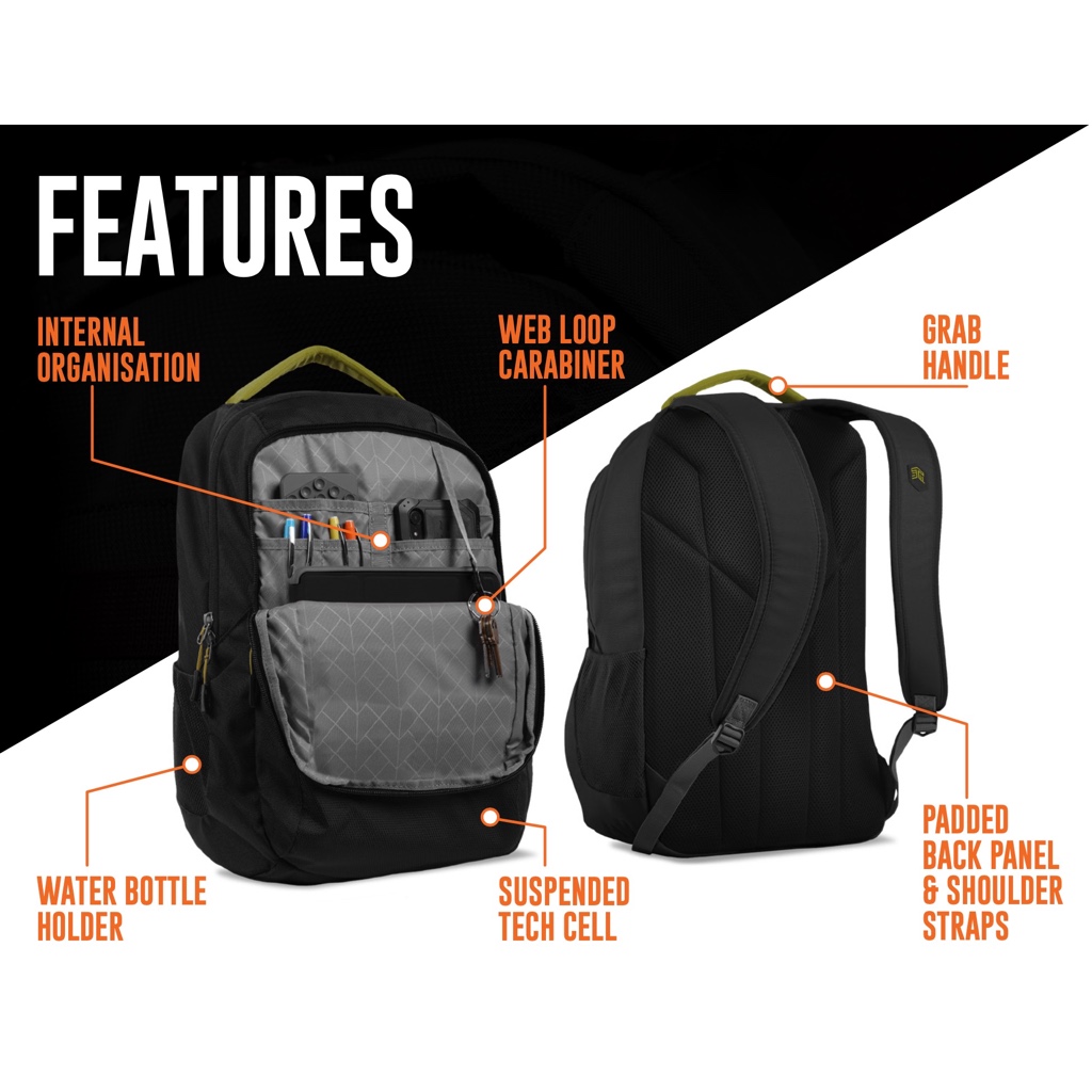 Saga 20L BackPack กระเป๋าเป้ อเนกประสงค์ ยี่ห้อ STM