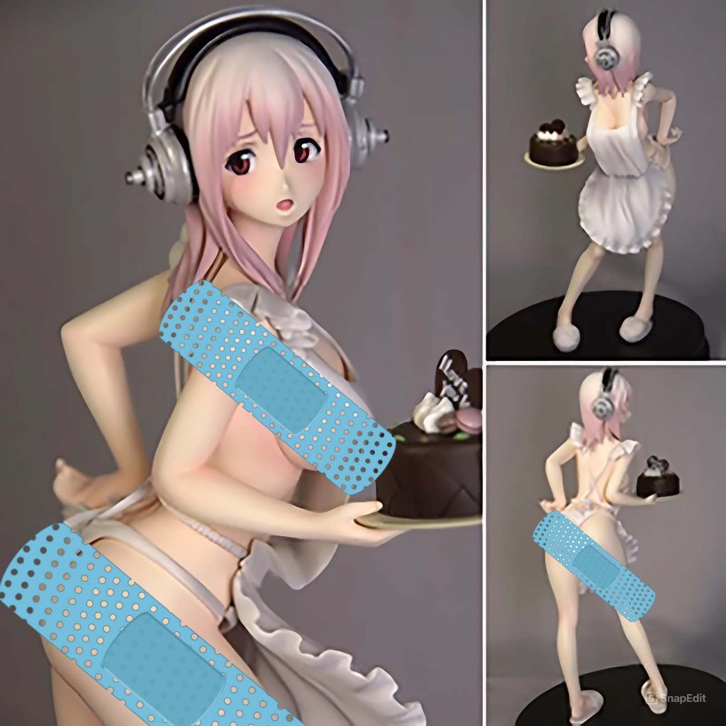 Figure ฟิกเกอร์ Model โมเดล By Skytube Super Sonico The Animation Valentine ซูเปอร์ โซนิโกะ ชุดแม่บ้