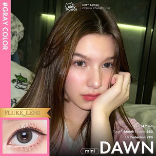 คอนแทคเลนส์ วอนยอง(ขนาดมินิ) 💖 Mini DAWN 💖 อมน้ำ55% กรองแสง แบรนด์ Kittykawaii เลนส์เกาหลี Made in Korea 🇰🇷