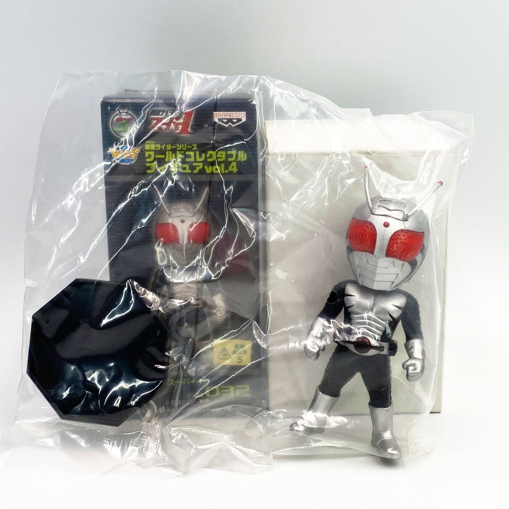 มีตำหนิจุดขาวๆตรงตา WCF Banpresto Kamen Rider V9 SUPER1 masked rider Showa มาสค์ไรเดอร์ มือ1แกะกล่อง