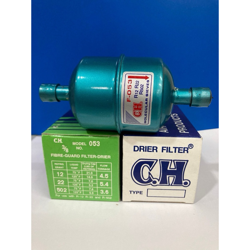CH ไดเออร์แอร์ (dryer )ขนาด 3/8” แบบเชื่อม ใช้กับ น้ำยา R22