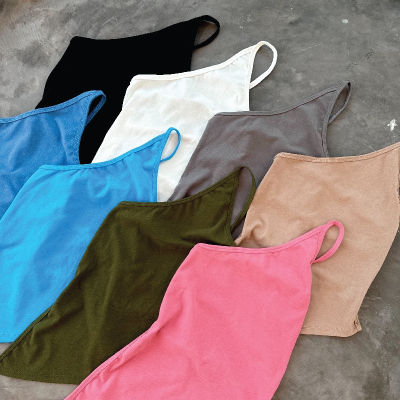 Atipashop - ATP ONE SHOULDER TOP เสื้อสายเดี่ยว ทรงปาดไหล่ ปลายเฉียง