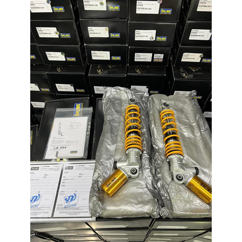โช๊คหลัง LA343 LAMBRETTA G350 โช๊คOHLINS