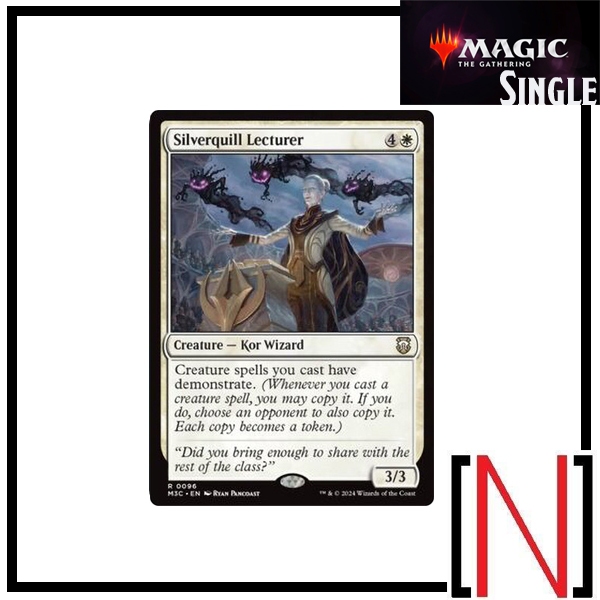 [MTG][Single][M3C] Silverquill Lecturer ระดับ Rare [ภาษาอังกฤษ]