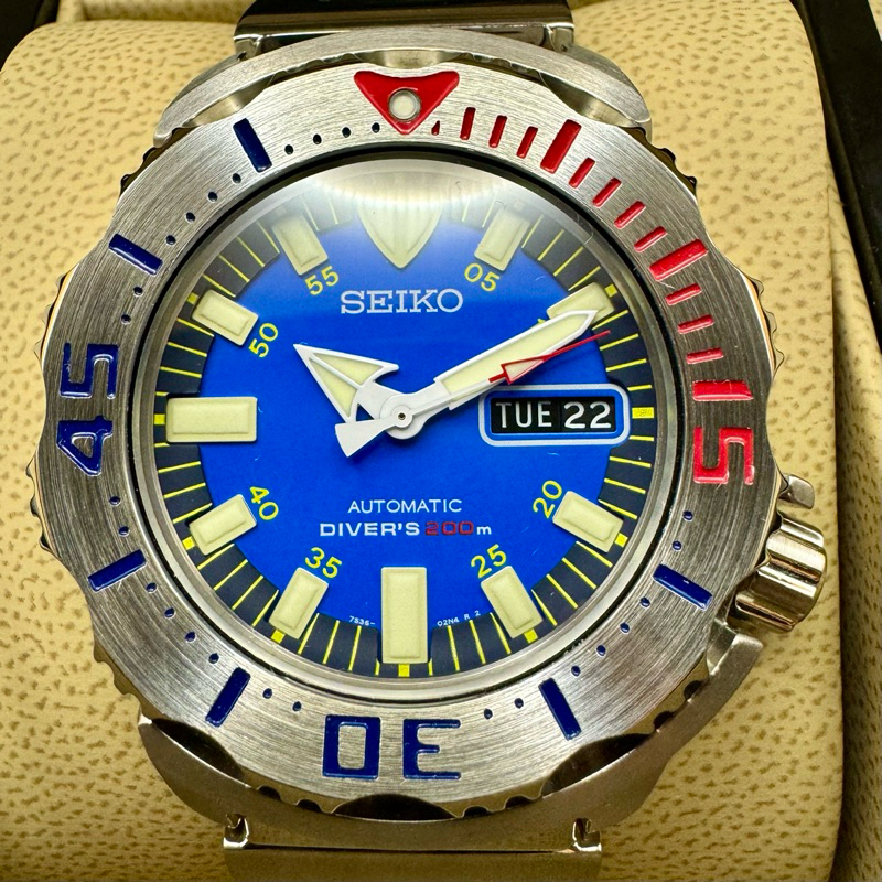 Seiko Blue Monster Limited Edition SKZ213K1