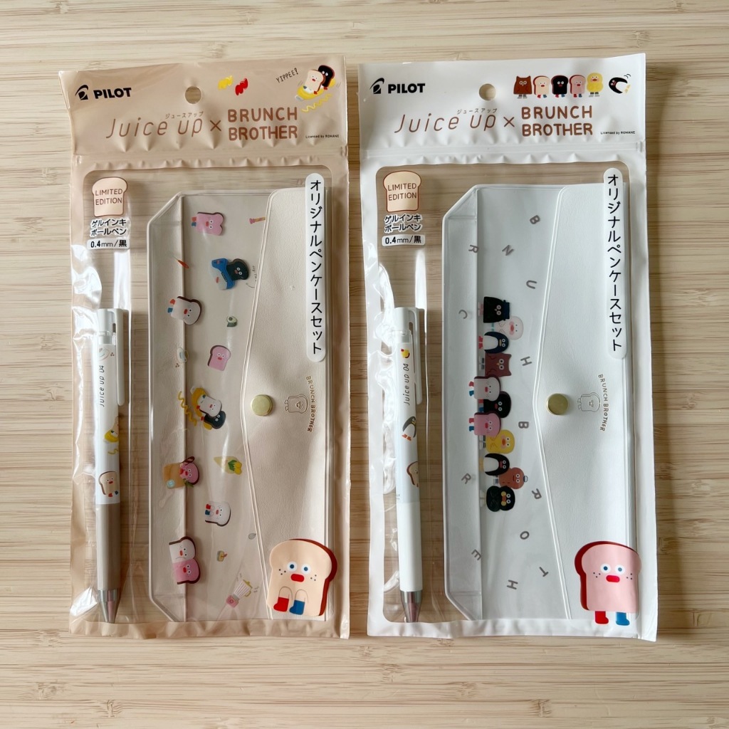 ปากกาหมึกเจล PILOT JUICE UP 0.4 พร้อมกระเป๋า
