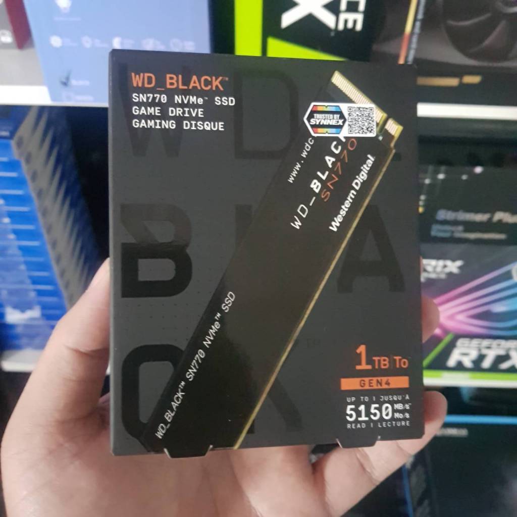 WD BLACK SN770 M.2 NVMe Gen4 (ของใหม่ มือ 1)
