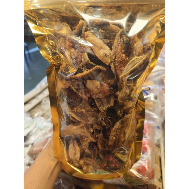 สินค้าเข้าใหม่หมึกกระตอยทอดพร้อมทาน200กรัม