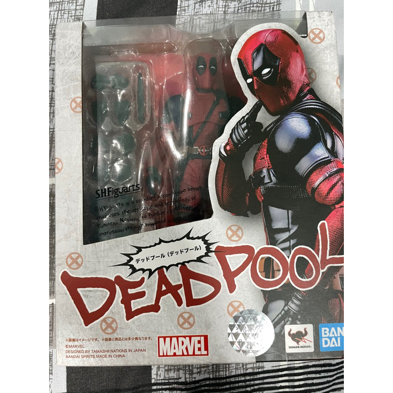 มือสอง ของแท้ SHF deadpool bandai S.H.figuarts action figure 1/12