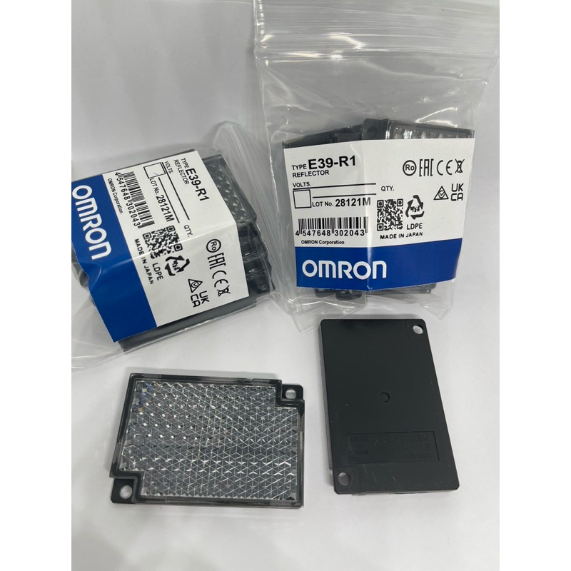 แผ่นสะท้อน E39-R1 รีเฟล็กเตอร์ OMRON E39-R1 E39-R1S Reflector for Sensor สำหรับเซนเซอร์ตรวจจับวัตถุแ