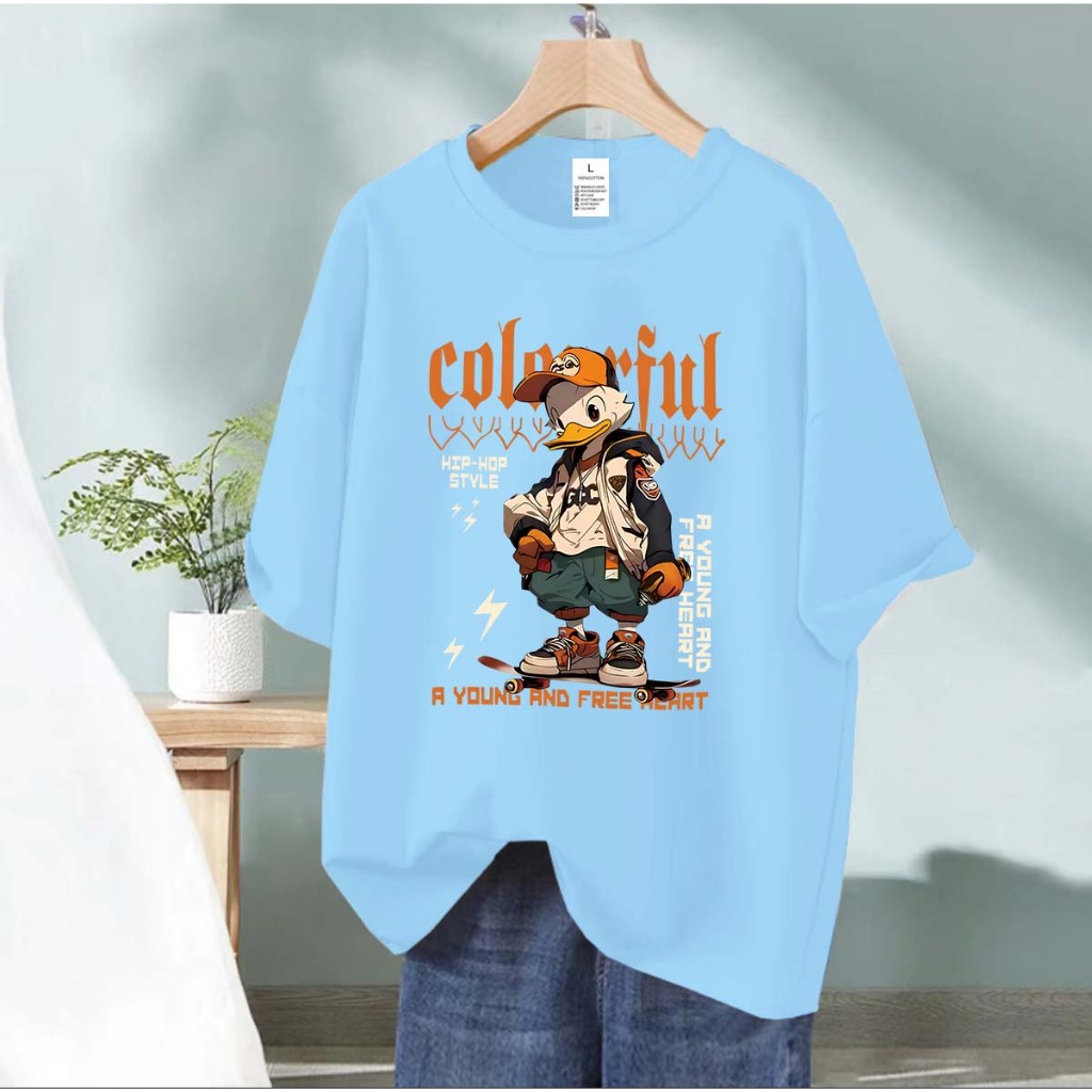 BK-888-SHORT เสื้อยืดผู้ใหญ่ เสื้อแขนสั้นผ้ายืด มีอก32-42 มี 10 สีให้เลือก
