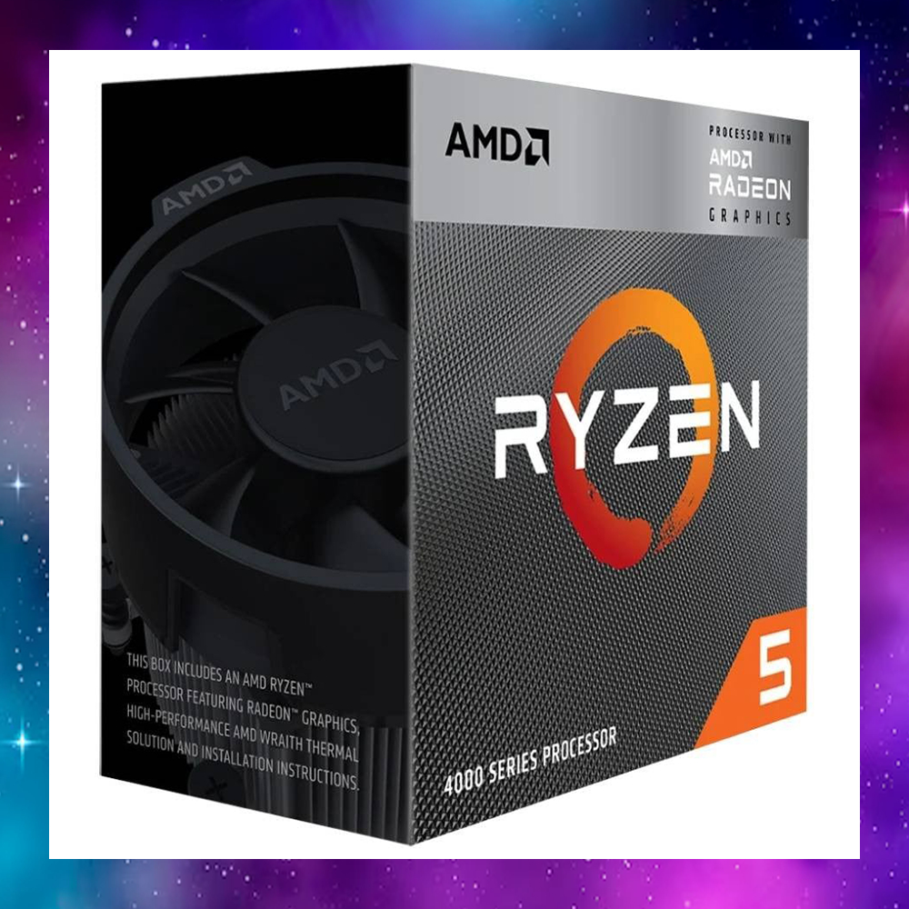 CPU (ซีพียู) AMD RYZEN 5 4600G 3.7 GHz (SOCKET AM4) มีแต่ตัว ใช้งานปกติ