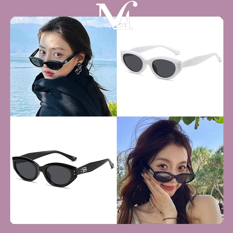 [พร้อมส่งจากไทย] แว่นกันแดดแฟชั่นระดับสูง หรูหราระดับไฮเอนด์และเบา คุณภาพสูง เทรนด์สไตล์เกาหลี สไตล์เรียบง่าย