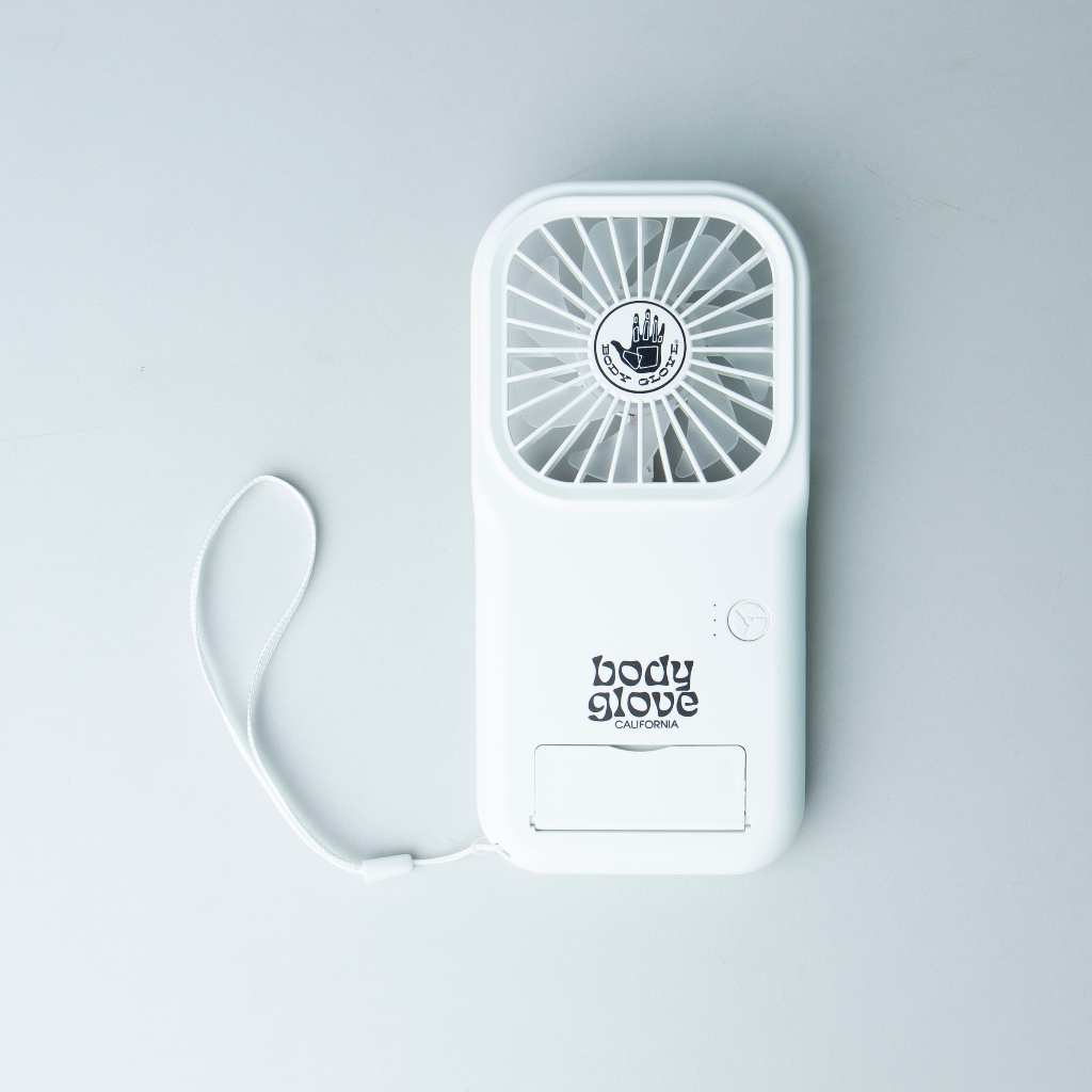 BODY GLOVE Accessories Handheld Fan พัดลมพกพา พร้อมแท่นวางมือถือ