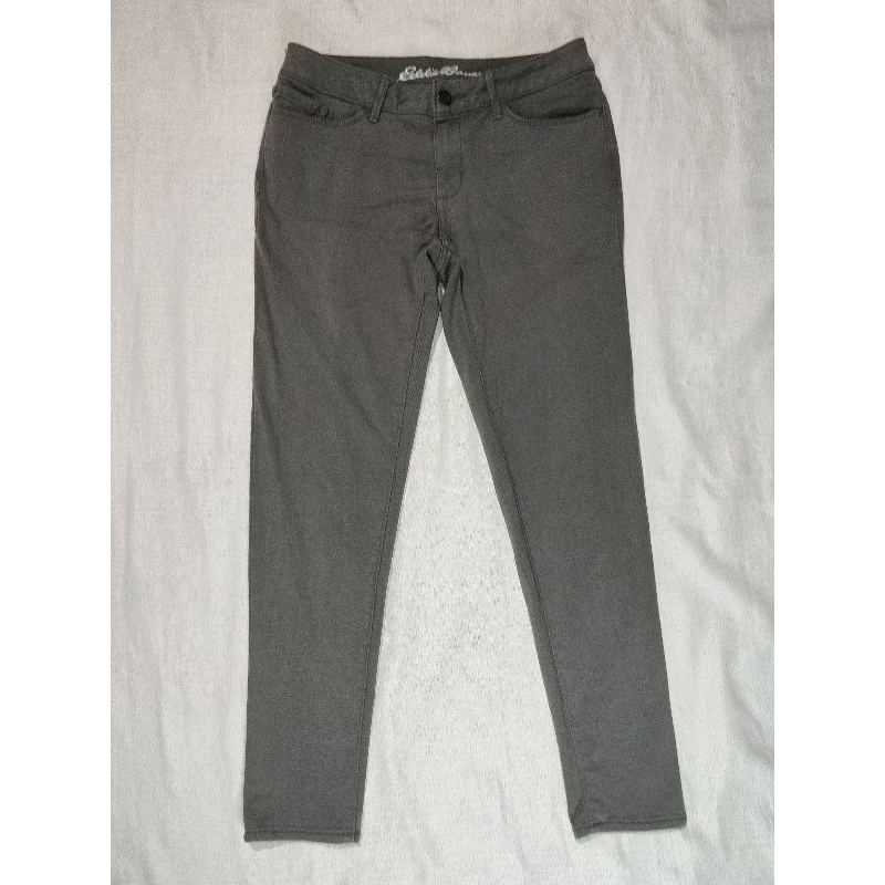 กางเกงขายาวผ้ายืด Eddie Bauer Brand_2nd/ Size S/ Made in Sri Lanka/ แท้มือสองกระสอบนำเข้า