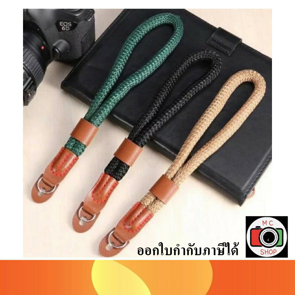 พร้อมส่ง HAND STRAP CAMERA COTTON DESIGN สายคล้องกล้อง สายคล้องมือ