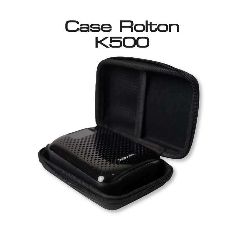 (ประกัน6เดือน) Rolton K500 จอLED รองรับFM Bluetooth ไมค์ช่วยสอน ไมค์ไร้สาย ลำโพงพกพา ไมค์ลอย โทรโข่ง ไมค์