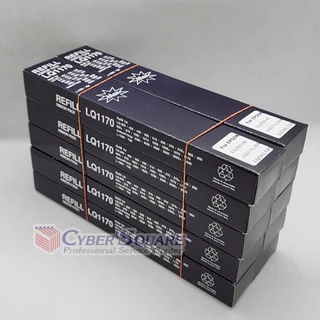 ผ้าหมึกรีฟิว ยี่ห้อ Max สำหรับ EPSON LQ-1170,LQ-300+,310 จำนวน 10 กล่อง (มีเฉพาะผ้าหมึก)