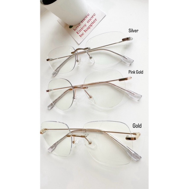 ขาแว่น pure titanium สำหรับ rimless glasses