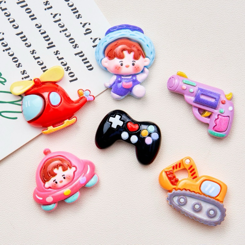 เรซิ่นงานตกแต่งDIY jibbiztรองเท้าแต่งเคสโทรศัพท์แต่งกิ๊บอื่นๆอีกมากมายการ์ตูนสินค้าพร้อมส่ง