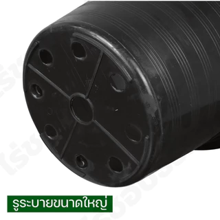 กระถางต้นไม้สวยๆ พลาสติก แคคตัส ราคาโรงงาน สีดำ 15 นิ้ว