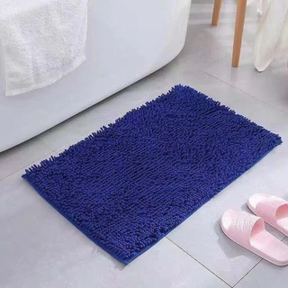 ผ้าพรมเช็ดเท้าขนหนอน ขนาด 40*60cm,50*80cm หน้าประตูบ้าน,หน้าห้องน้ำ,หน้าห้องครัว มียางกันลื่น ซับน้ำได้ดี แห้งเร็ว