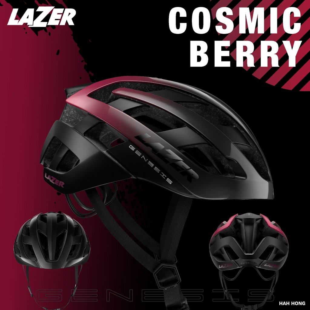 2023 LAZER GENESIS ASIAN FIT Cycling Helmets หมวกปั่นจักรยาน