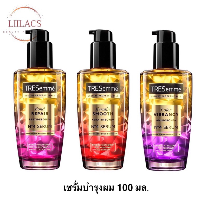 Tresemme hair serum เทรซาเม่ เซรั่มบำรุงผม 100มล. (ออยล์บำรุงผม)
