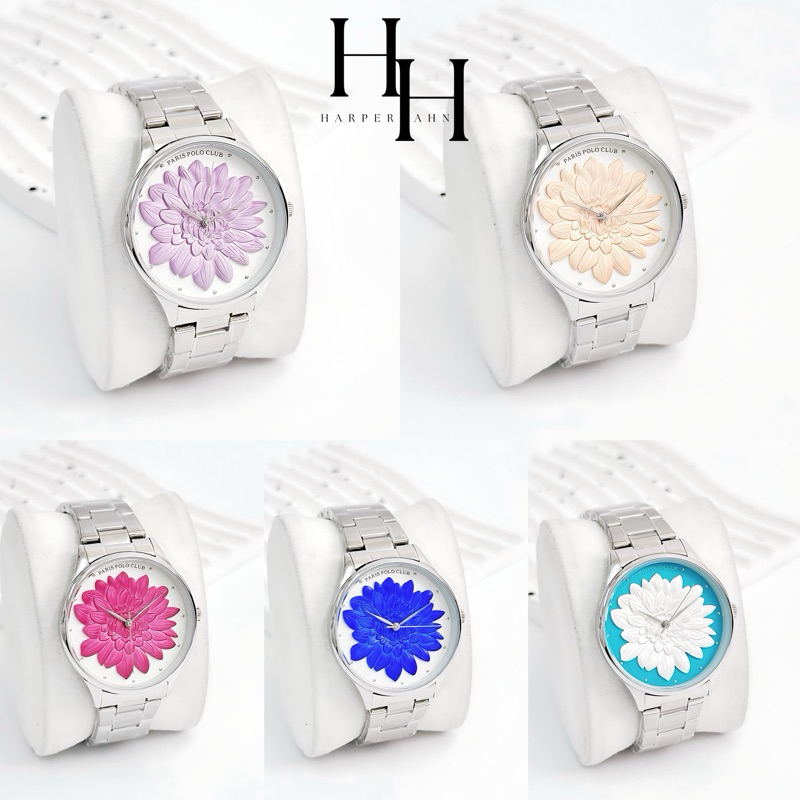 [แท้ศูนย์ไทยผ่อน0%]PARIS POLO CLUB PPC-220526L (37mm) ประกันศูนย์ไทย 1 ปี
