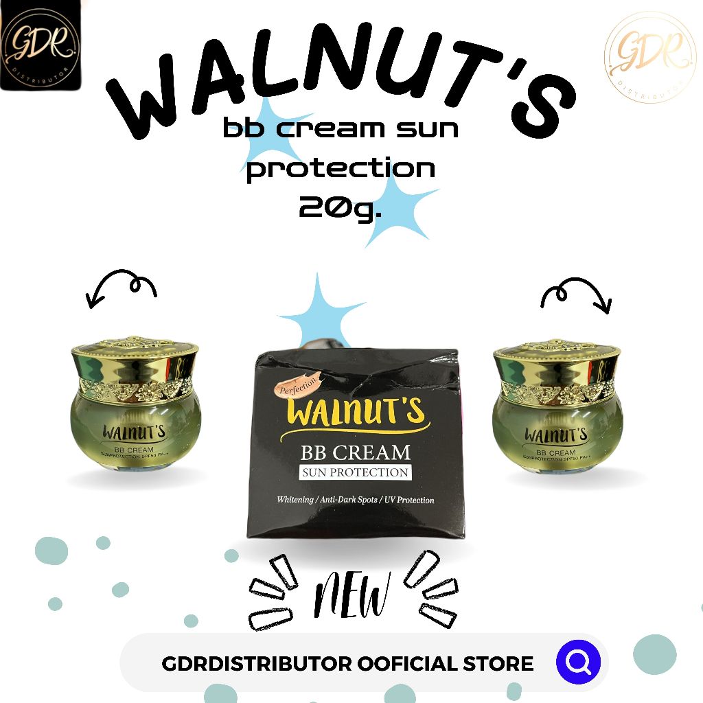 New!!!! Walnut's BB Cream Sun Protection