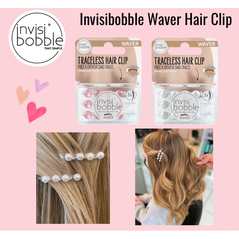 🔺พร้อมส่ง🔺Invisibobble Waver Hair Clip