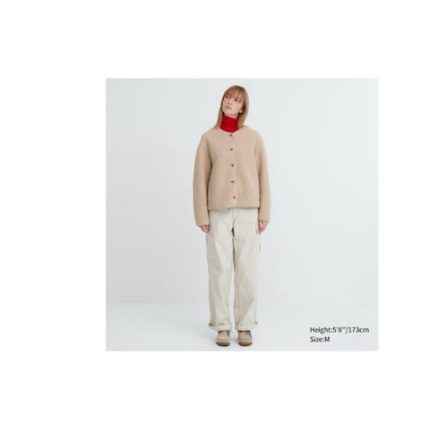 Uniqlo fleece jacket cardigan