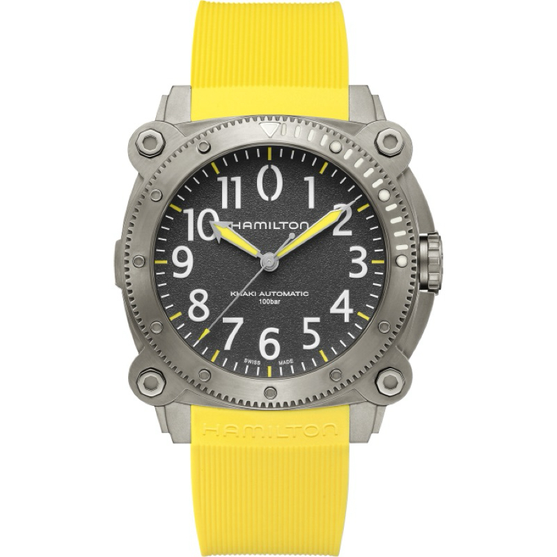นาฬิกา HAMILTON รุ่น KHAKI NAVY BELOWZERO AUTO TITANIUM (H78535380)