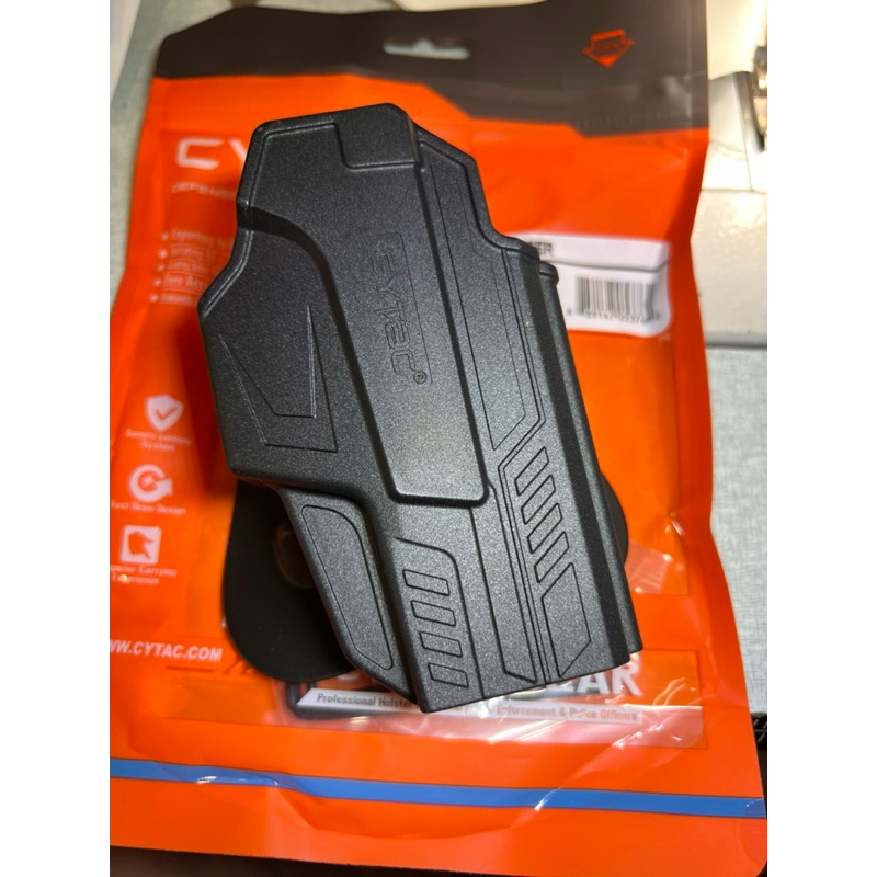 ซองพกนอก ปลดล็อคนิ้วโป้ง Cytac® G 19 , 23 , 32   Gen 1,2,3,4,5 ซองพกขวา