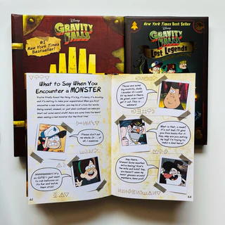 Gravity Falls : Journal 3 / Lost Legends, 3 Books Set By Alex Hirsch ,Ages:8-12(Hardcover)