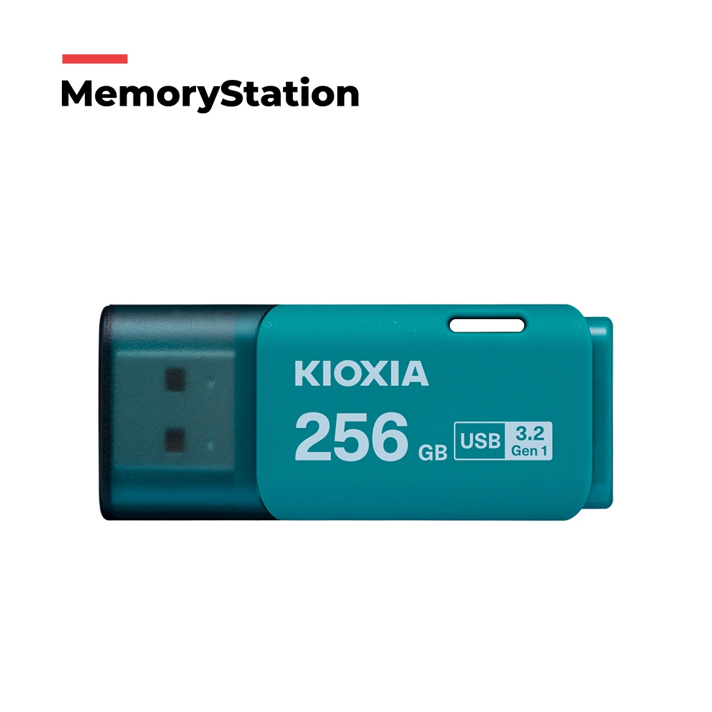 KIOXIA U301 USB 3.2 GEN1 256GB สีเขียว แบรนณ์อันดับหนึ่งจากประเทศญี่ปุ่น ของแท้ 100%