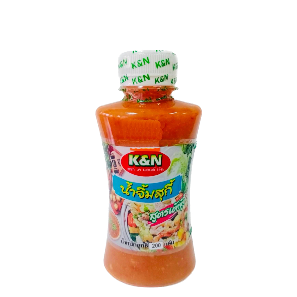 K&N น้ำจิ้มสุกี้สูตรเต้าหู้ยี้ 200 กรัม ตรา เค แอนด์ เอ็น