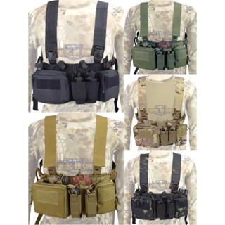 BR4 M4 Chest Rig สายโยงบ่า มี5สีให้เลือก สีดำ สีทราย สีเขียว…