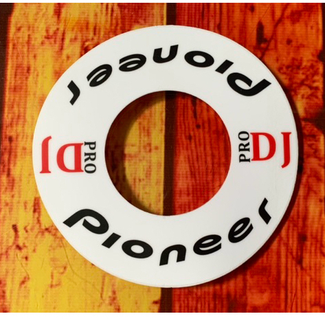 Skin jog สีขาว ลาย pioneer dj Size "L" ddj1000 , ddj1000srt cdj800 cdj 850 cdj900 cdj2000 FLX6