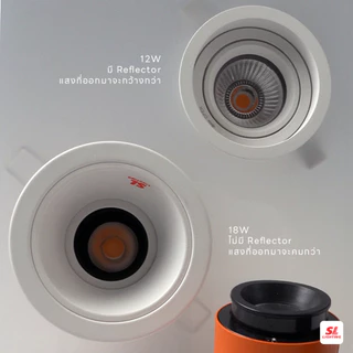 SL LIGHTING | LEDCOIN 12W,18W หลอดไฟ LED คุณภาพสูง มีให้เลือก 2 วัตต์ 2 แสง