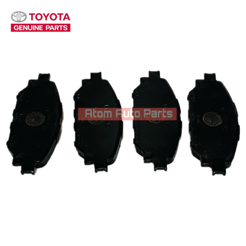 แท้ศูนย์ ผ้าดิสเบรคหน้า REVO ปี2015-2019 ตัวเตี้้ย 4x2 , INNOVA ปี2015 ขึ้นไป 4X2 พร้อมกิ๊บล็อค รหัส.04465-YZZS6 - รูปที่ 2