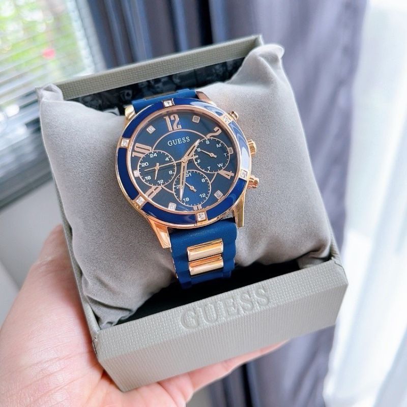 🌻นาฬิกา Guess W1234L4 Breeze BLUE